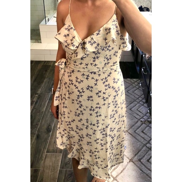 Lulus “Blooming Love” High Low Ruffle Midi Dress - Picture 8 of 15